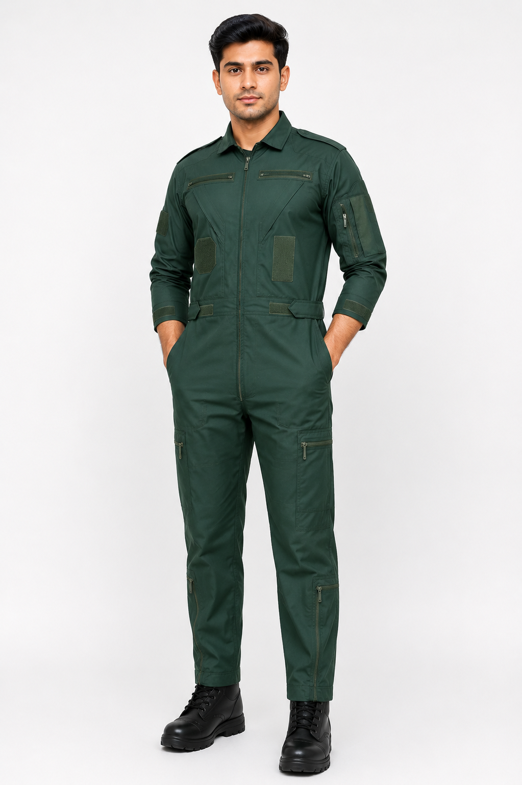 IAF Overall Dark Green Military Viscose IAF Overall Dark Green Military Viscose
