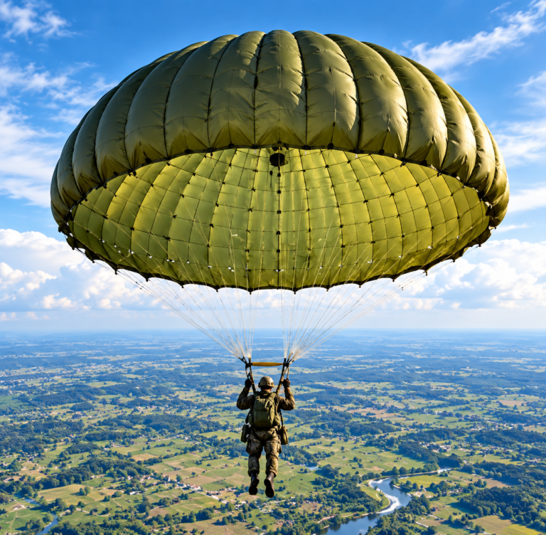 parachute round